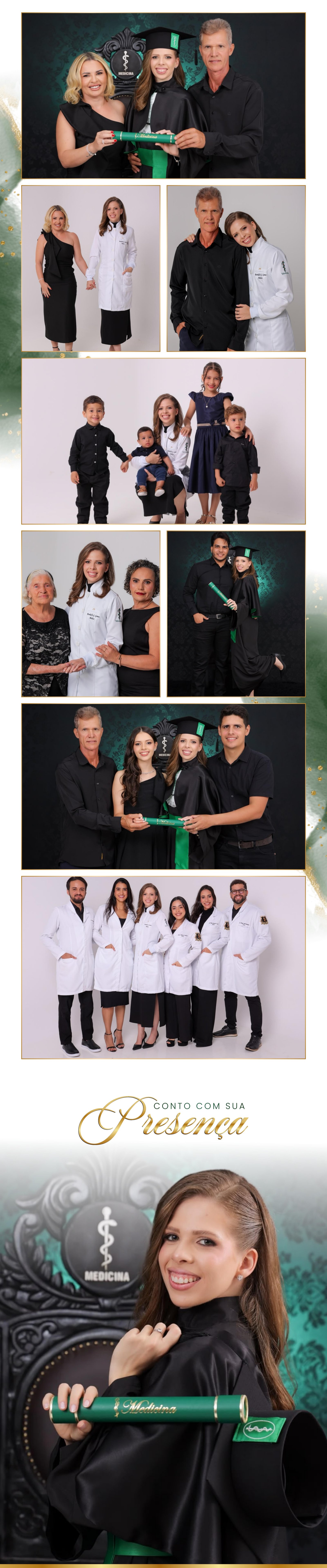 Convite de formatura Ronikelly - Parte 3