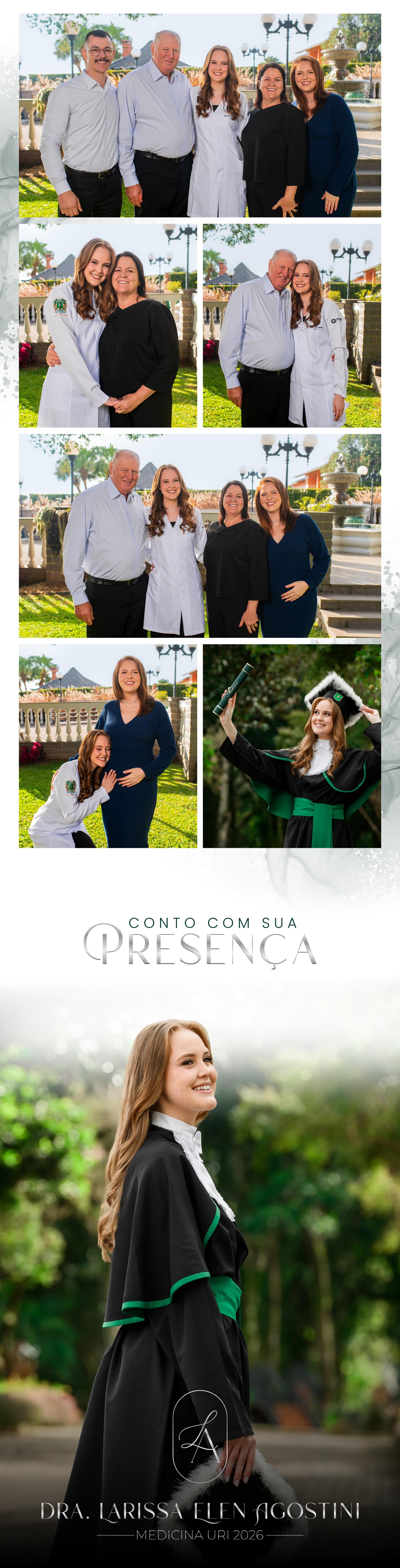 Convite Dra. Larissa - Parte 3