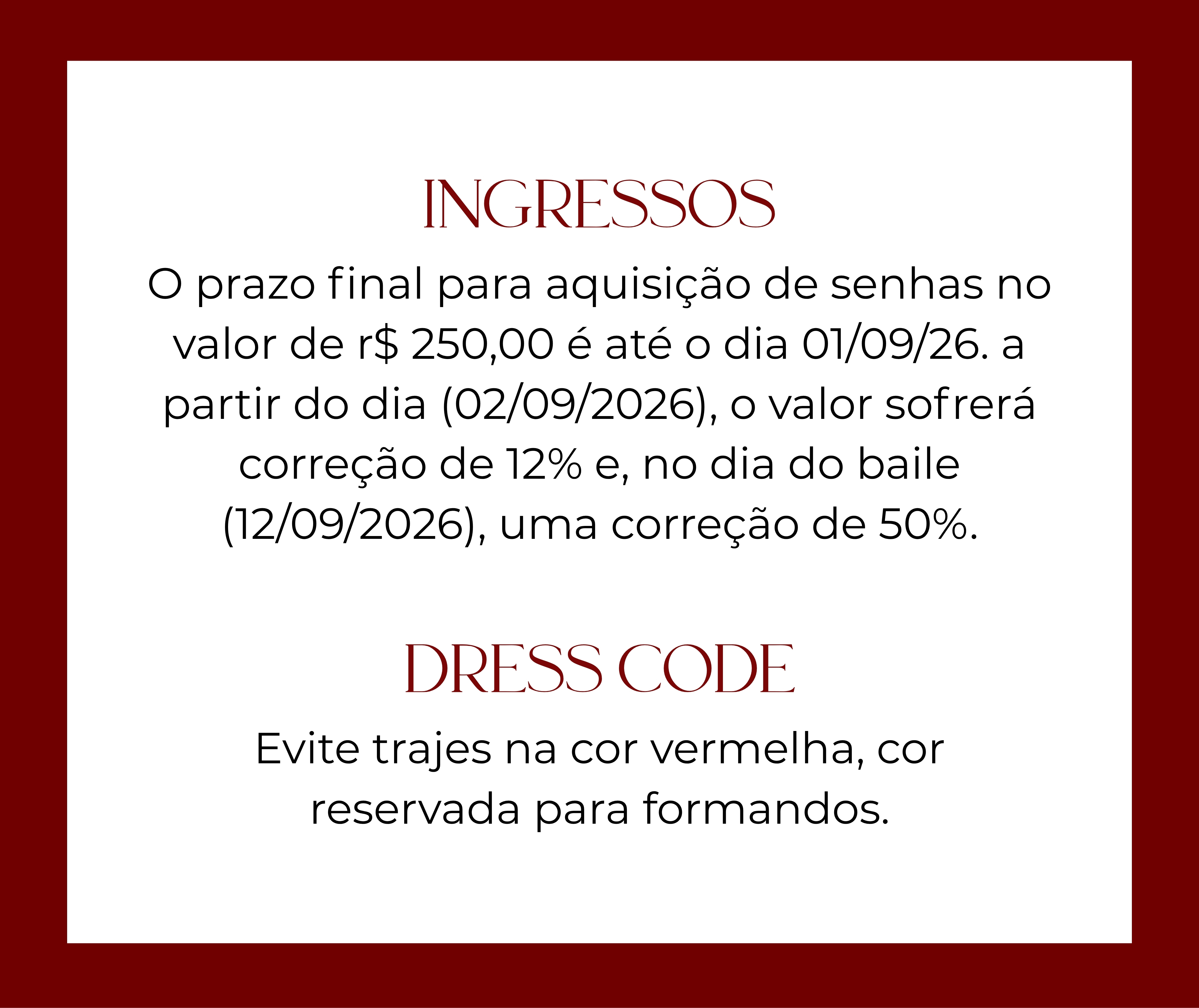 Informações