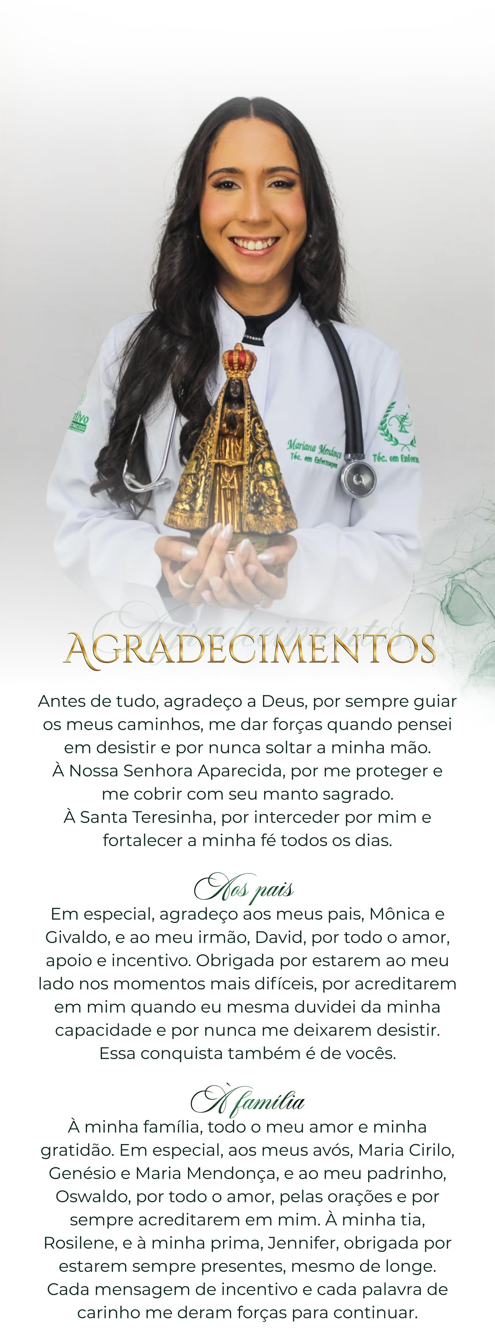 Convite de formatura - continuação