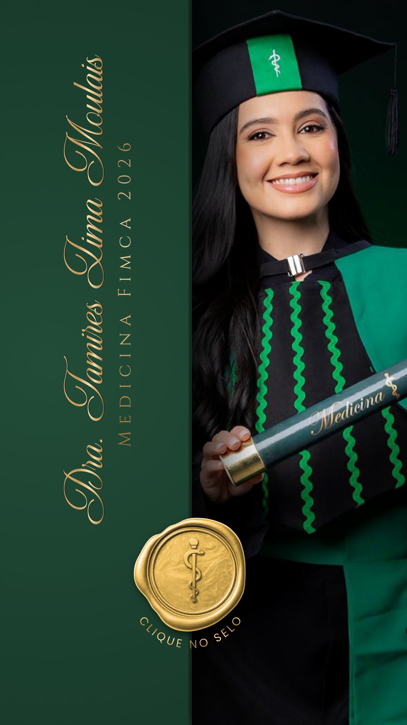 Abrir convite de formatura