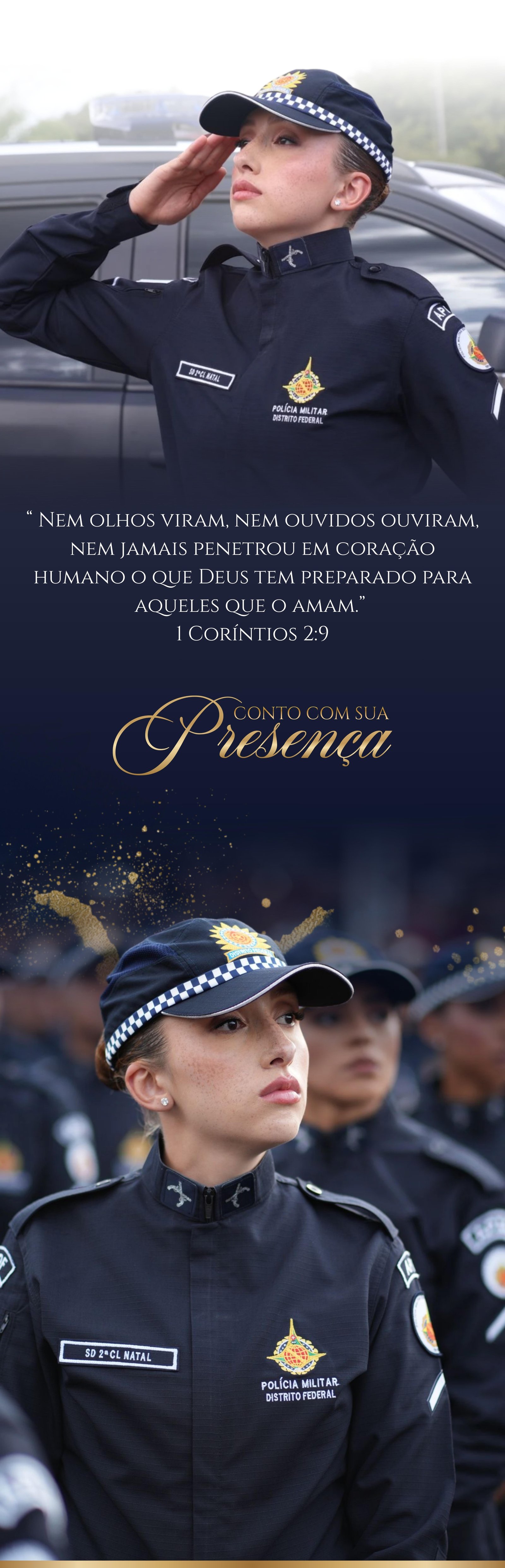 Continuação do convite de formatura