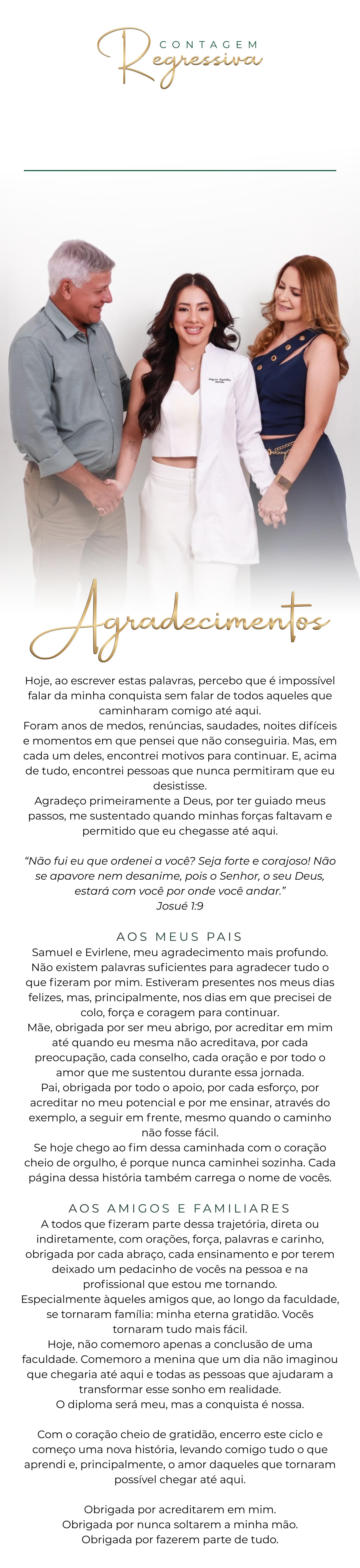 Convite de formatura Arycia - Parte 2