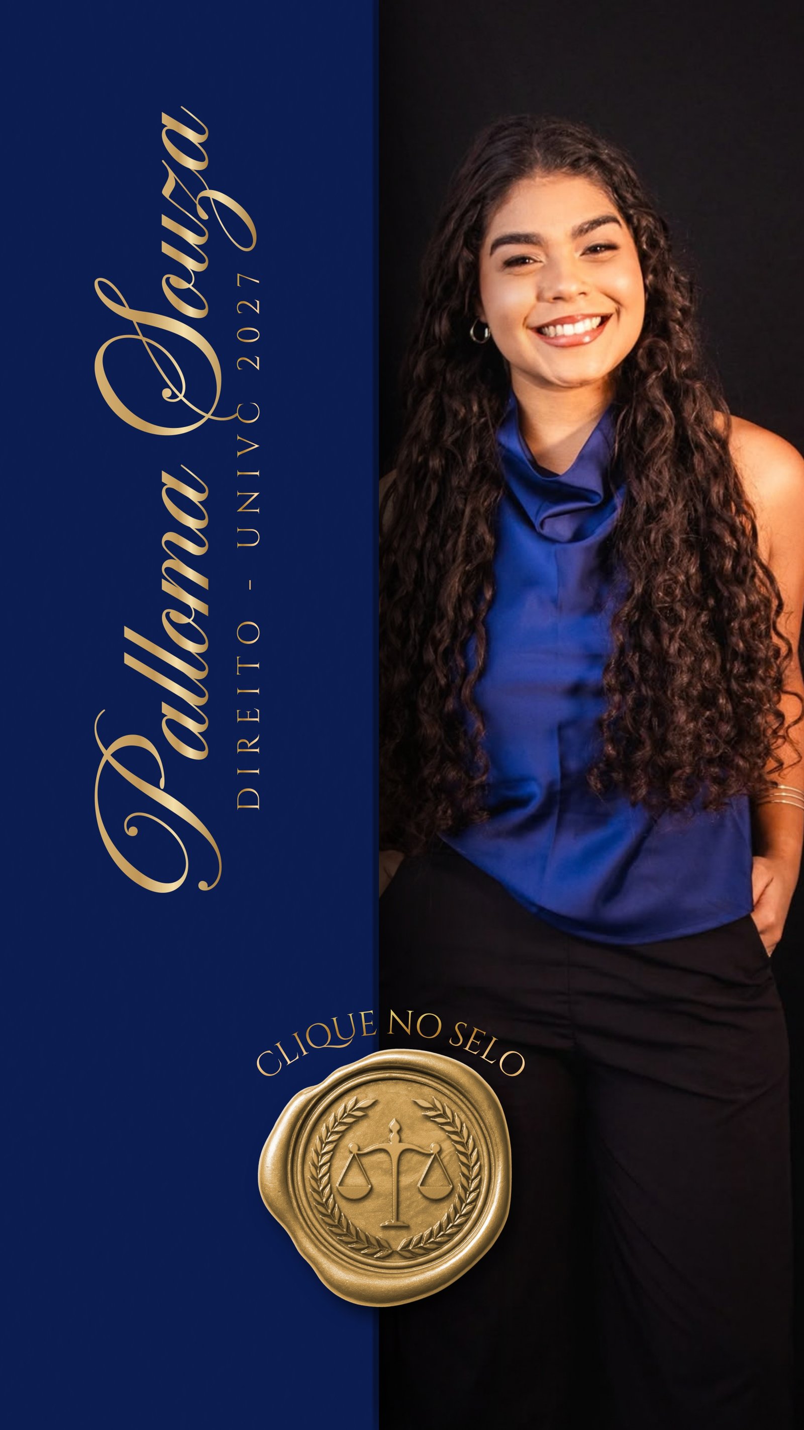 Capa do convite Palloma Souza