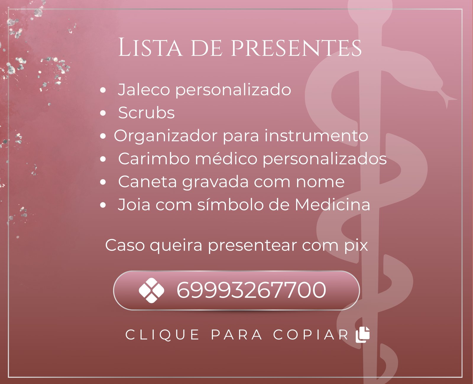 Sugestão de presente