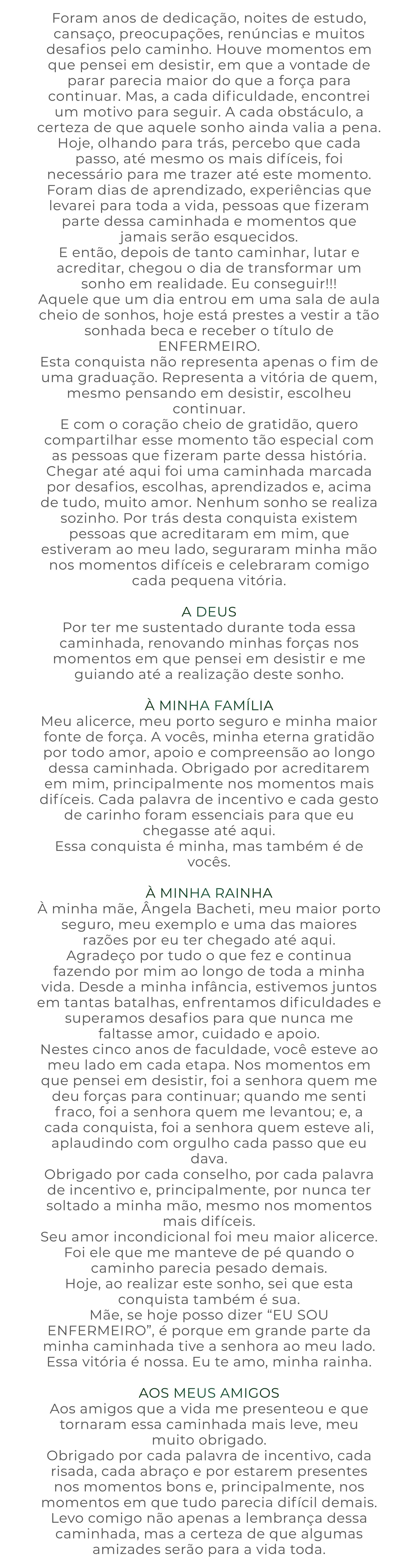 Convite de formatura Emerson Bachetti - Parte 2