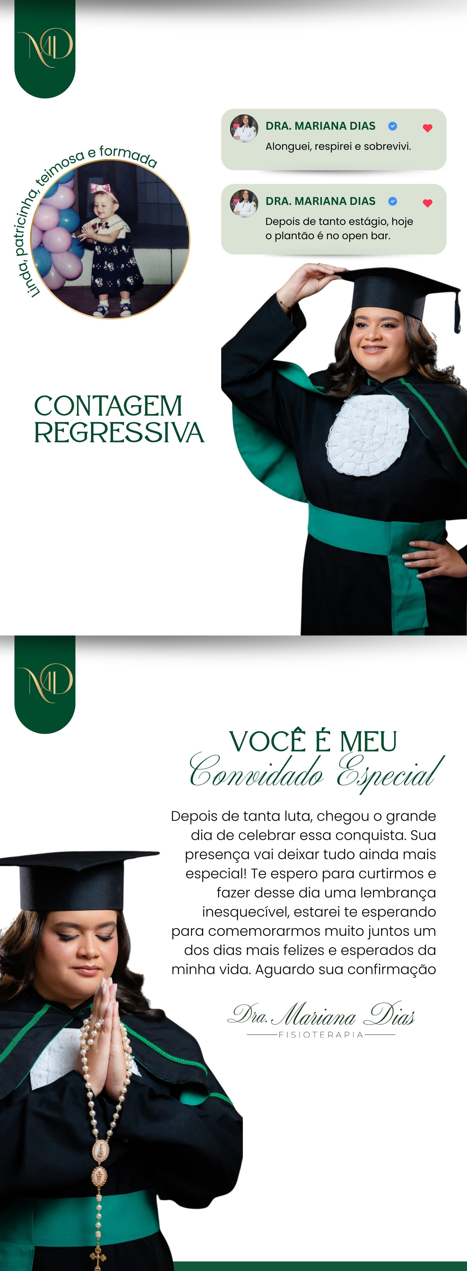 Convite de formatura - parte 3