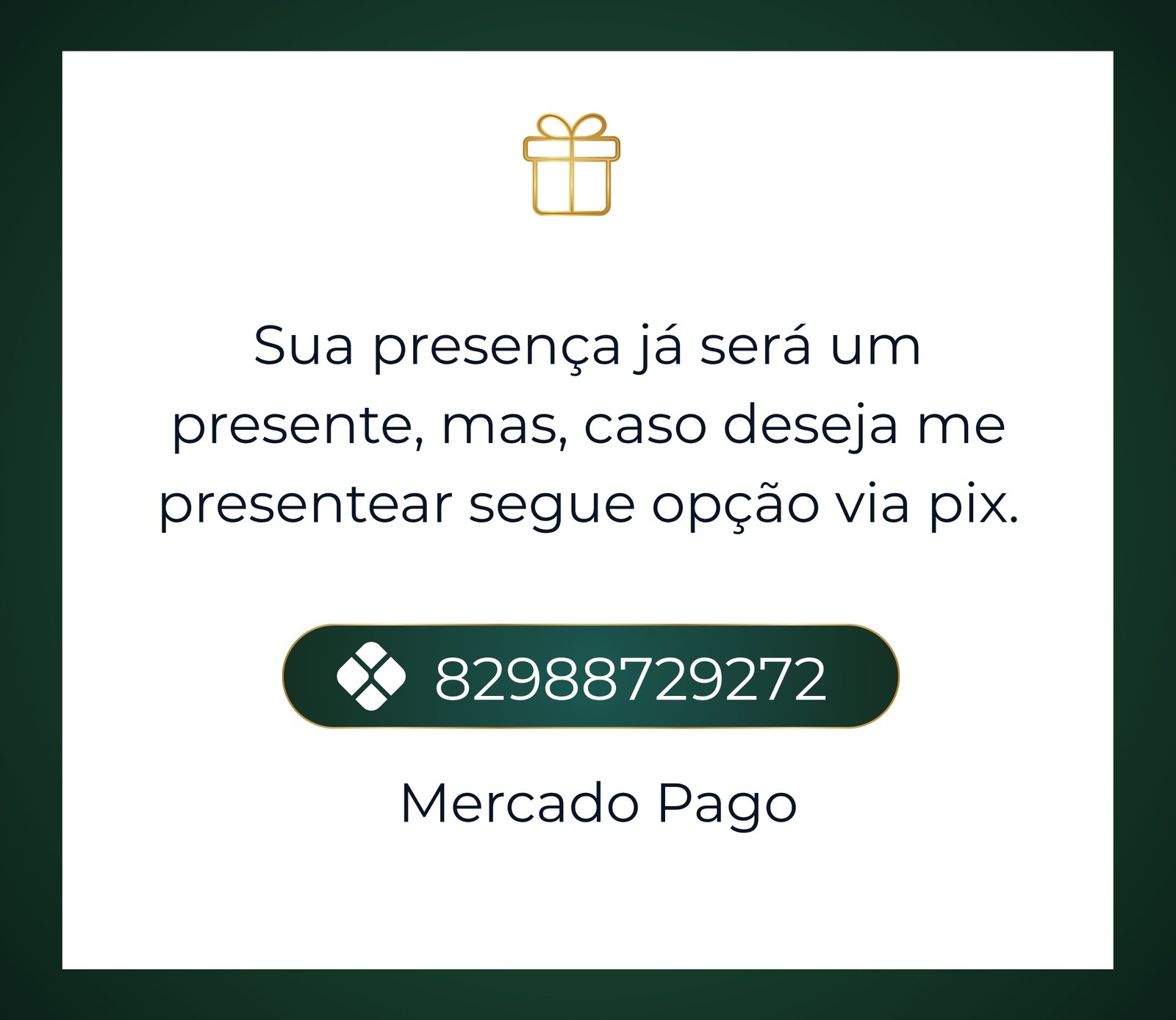 Sugestão de presente