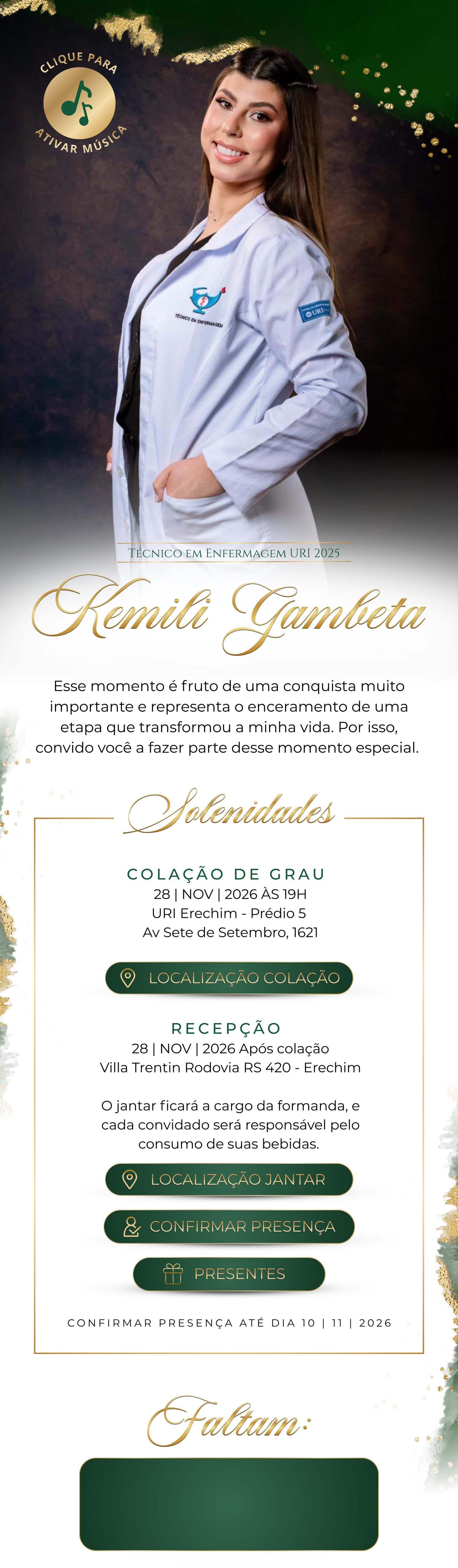 Convite Kemilly - Parte 1